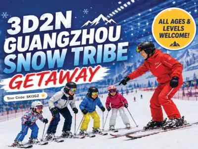 3D2N GUANGZHOU TRIBE GETAWAY 3D2N GUANGZHOU SNOW KIDS CAMP