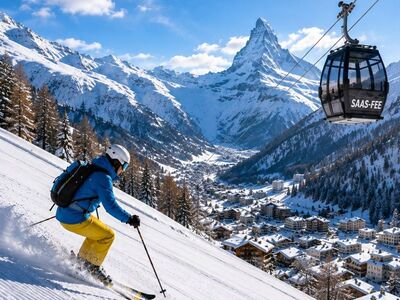 Switzerland Saas Fee Alpin 10D7N SWITZERLAND SAAS FEE SKI TOUR- (ALPIN)